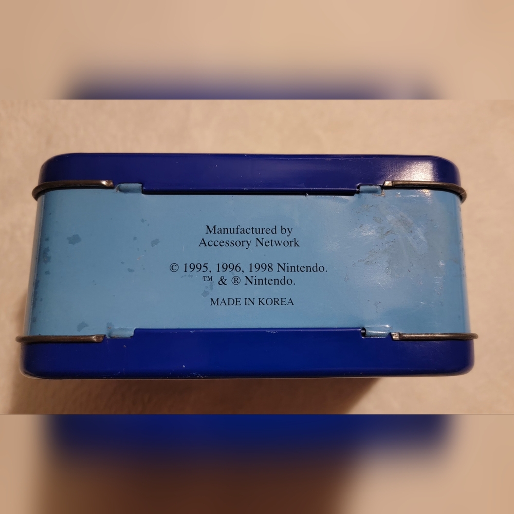 Vintage 90's Pokemon Card Tin Lunch Box - Picture 6 of 7